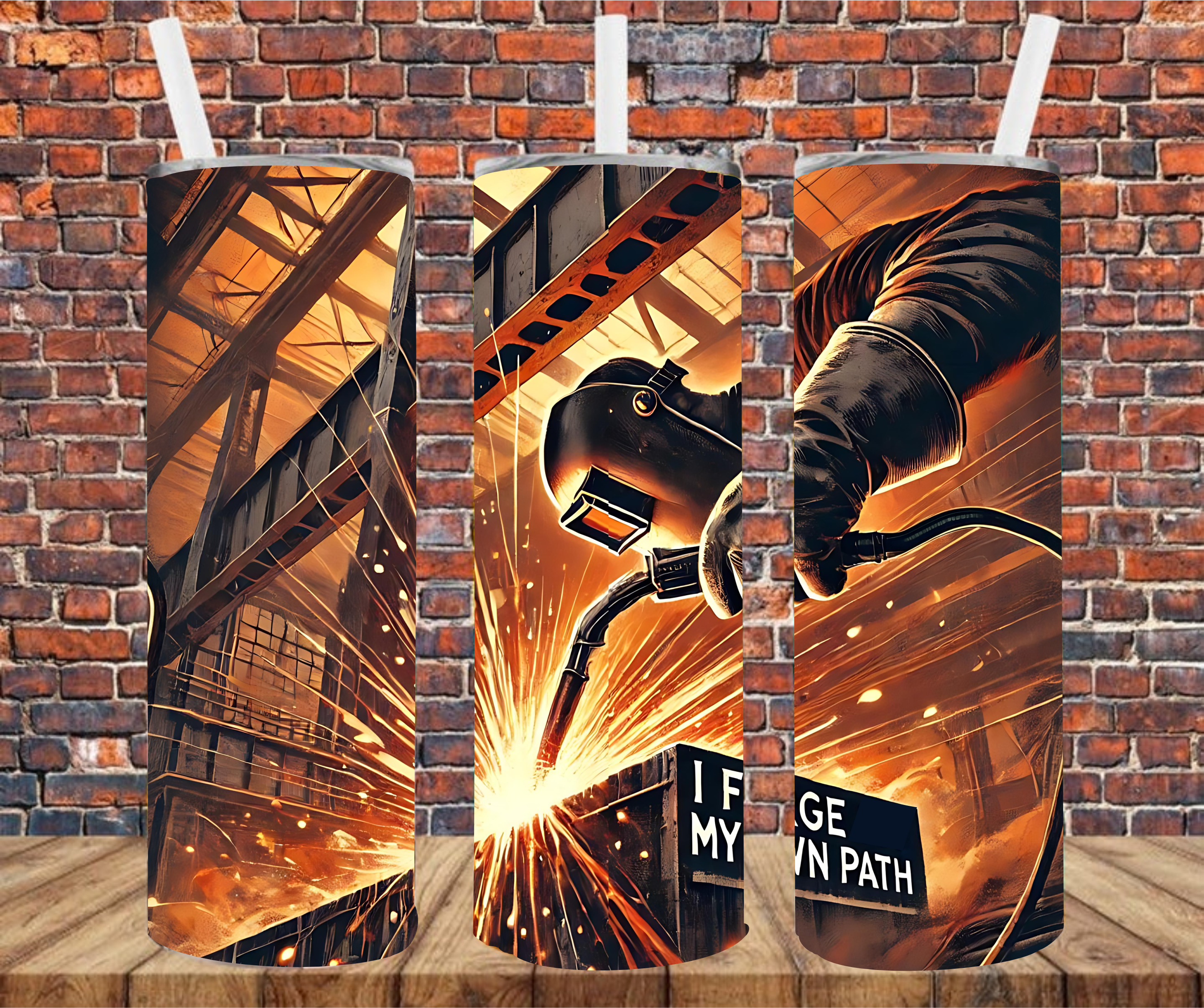 I Forge My Own Path - Tumbler Wrap - Sublimation Transfer