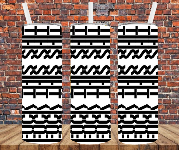 (read sideways) - Tumbler Wrap - Sublimation Transfer