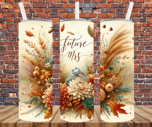 Future Mrs.  - Tumbler Wrap - Sublimation Transfers