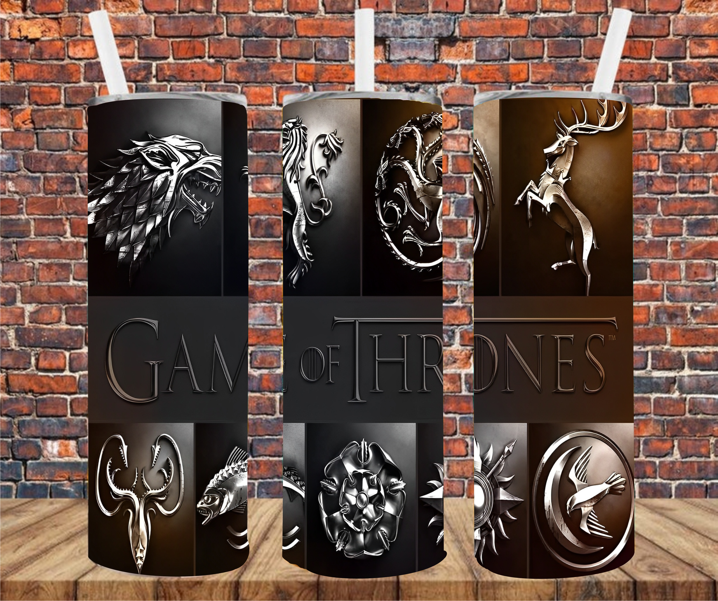 Game Character - Tumbler Wrap - Sublimation Transfer