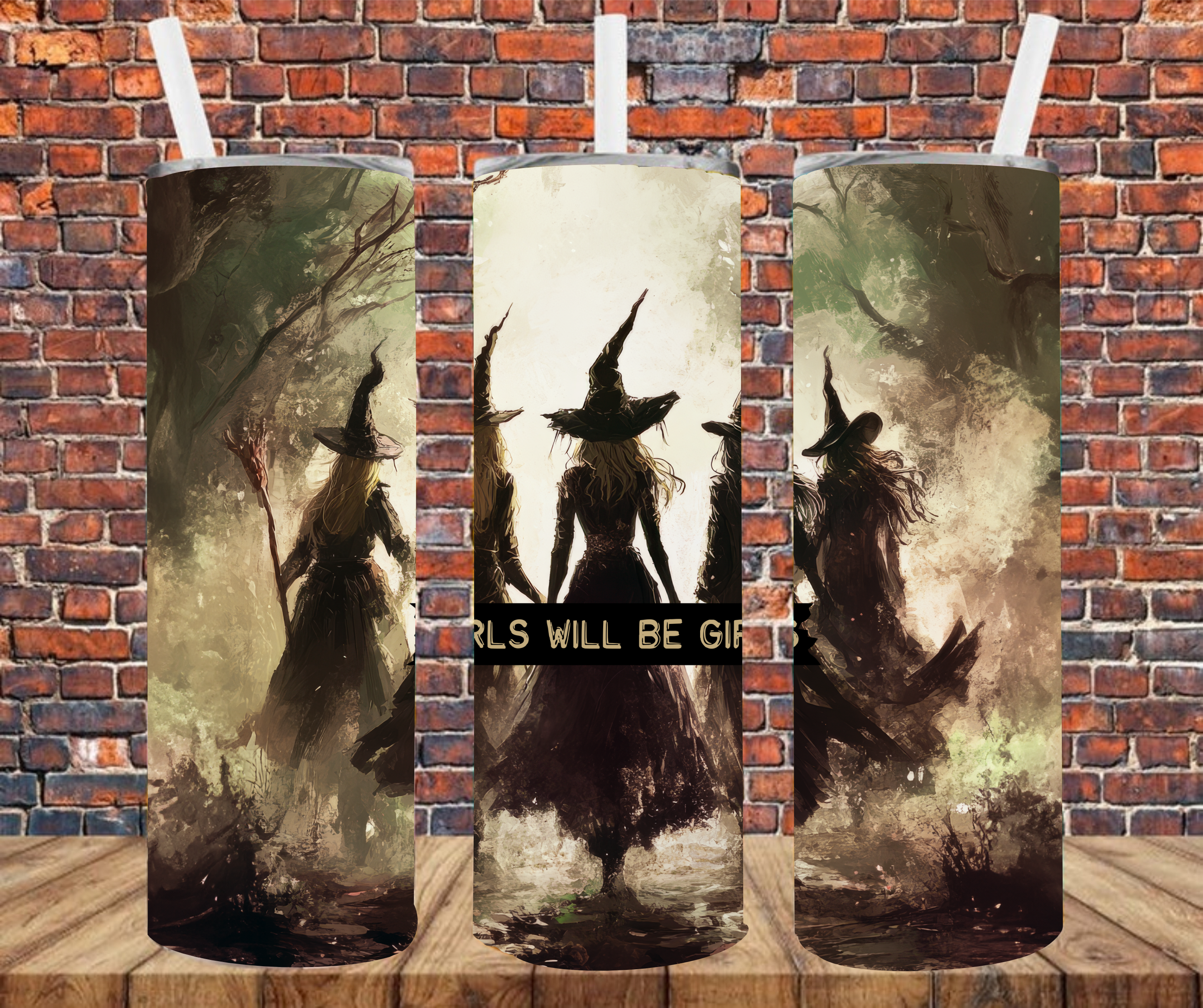 Girls Will Be Girls - Tumbler Wrap - Sublimation Transfer