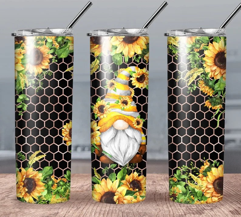 Gnome Honeycomb - Tumbler Wrap Sublimation Transfers