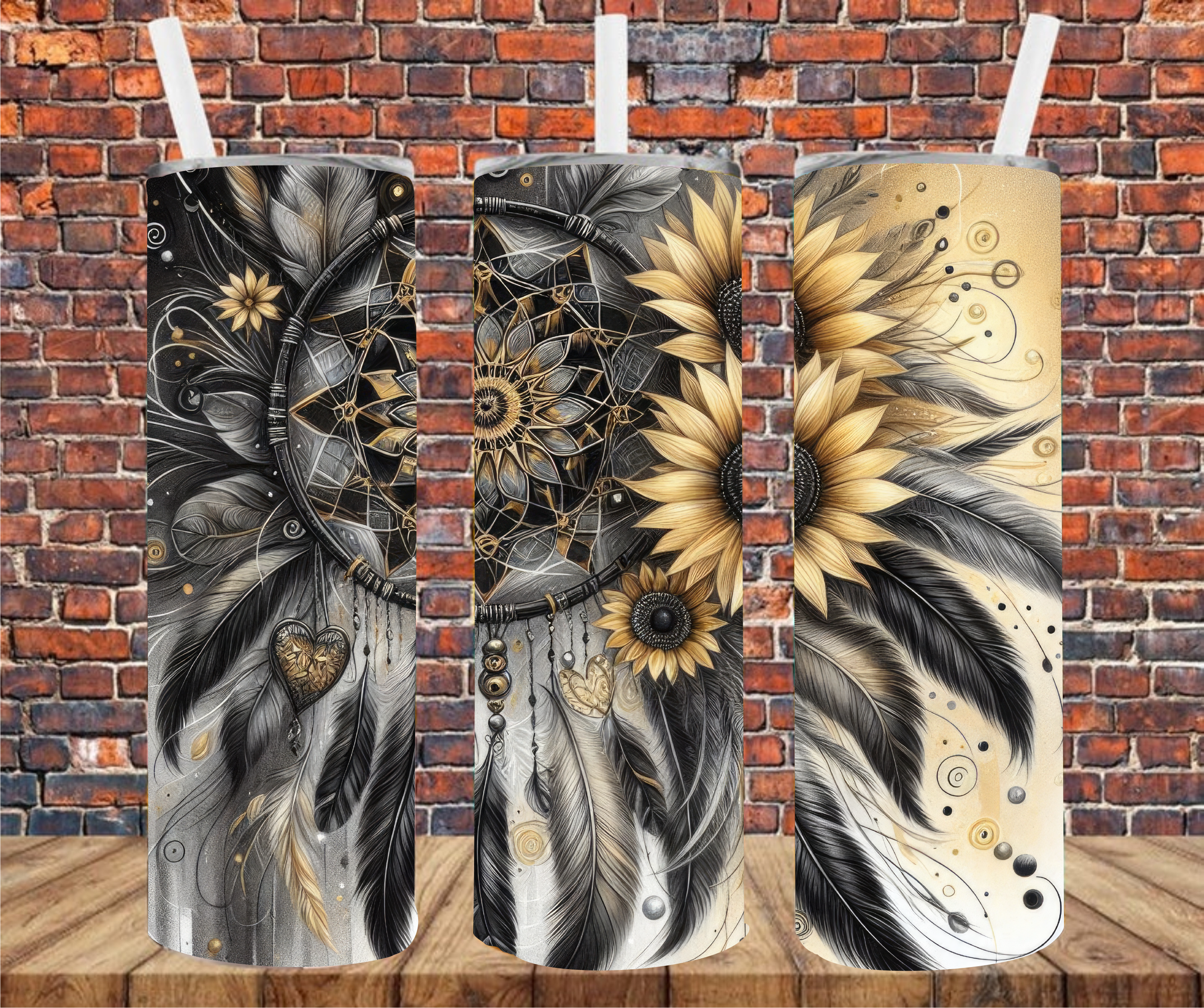 Dream Catcher -  Tumbler Wrap - Sublimation Transfer