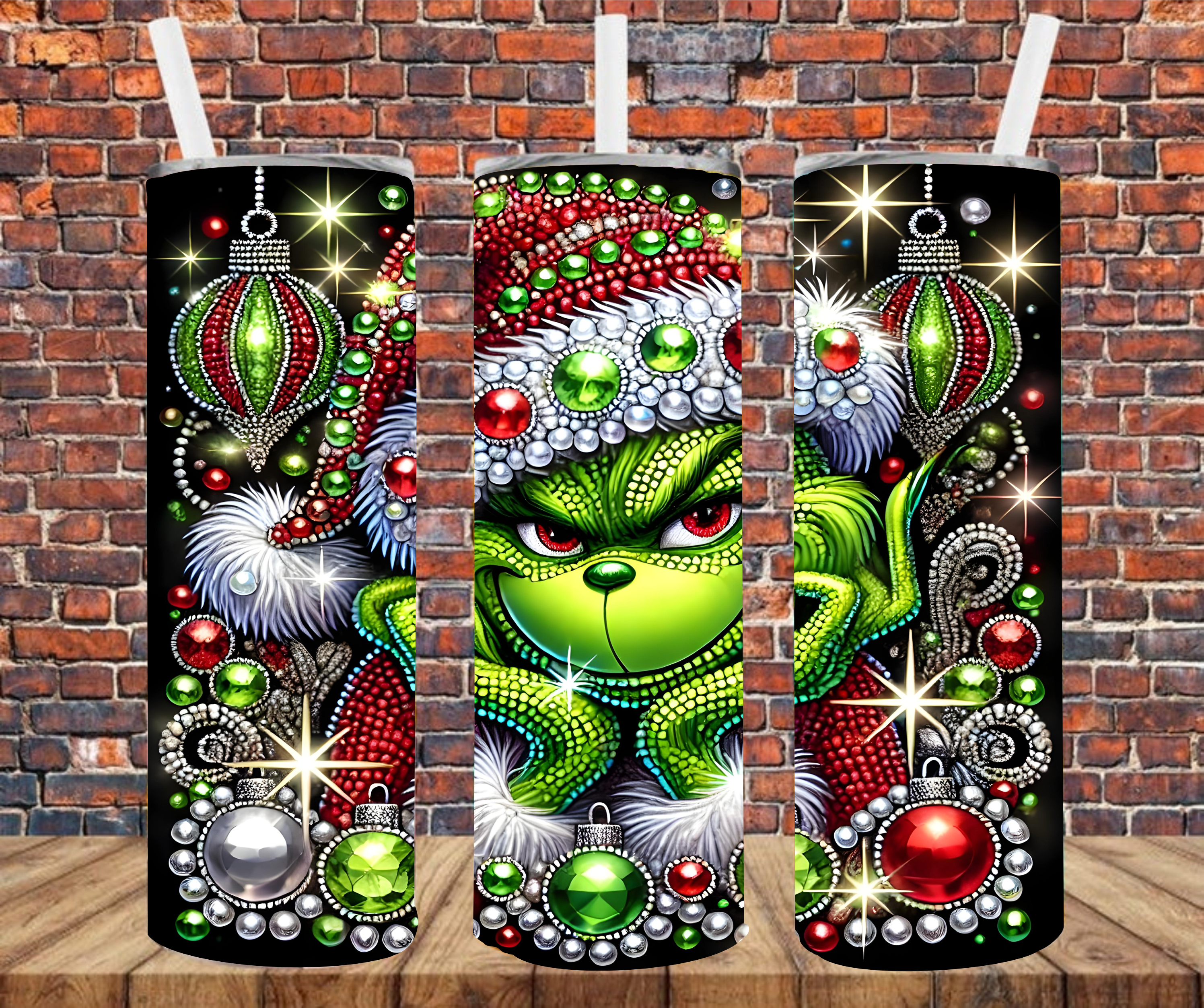 Christmas Character - Tumbler Wrap - Sublimation Transfers