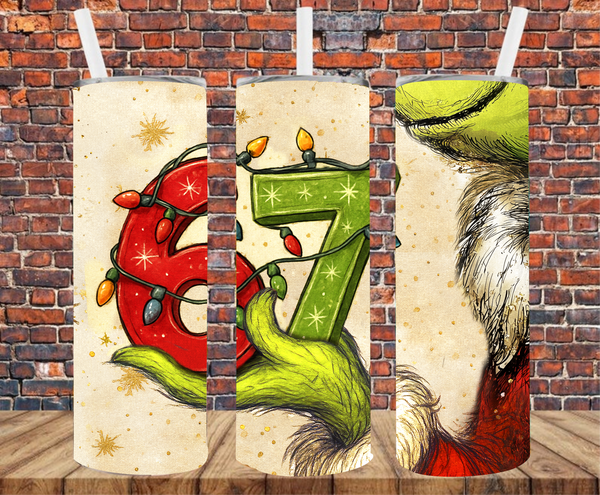 Charater 67 - Tumbler Wrap - Sublimation Transfers