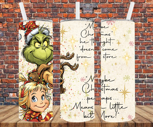 Christmas Character - Tumbler Wrap - Sublimation Transfers