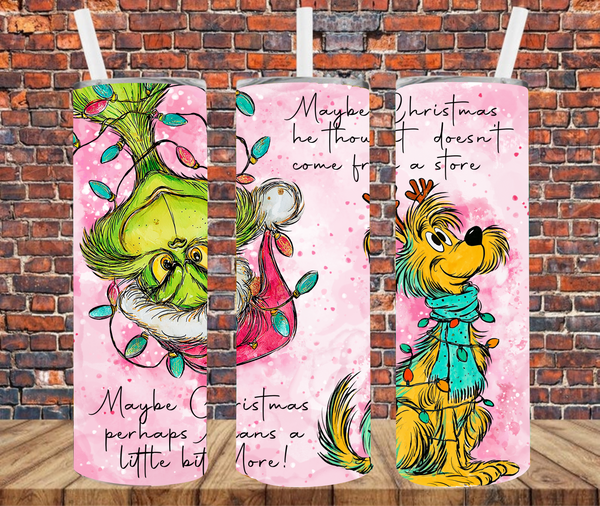 Christmas Character - Tumbler Wrap - Sublimation Transfers