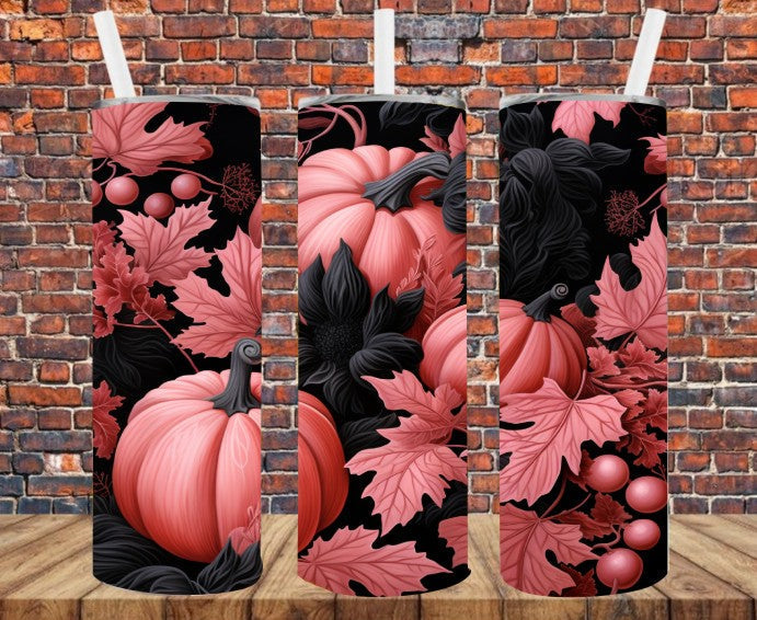 Fall Pumpkins - Tumbler Wrap - Sublimation Transfers