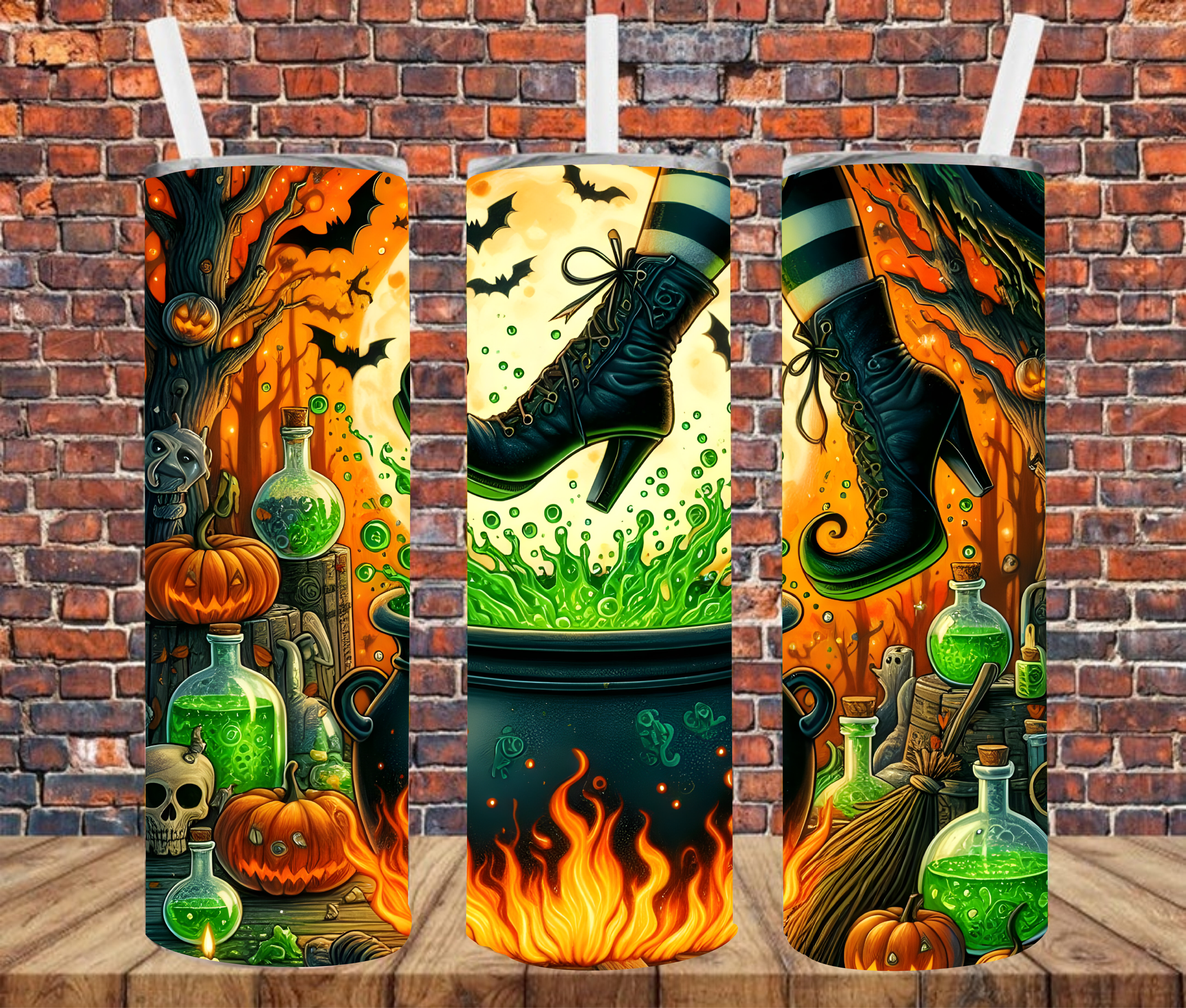 Witches Brew - Tumbler Wrap - Sublimation Transfers