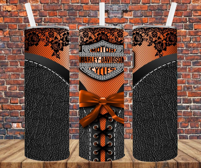 Motorcycle Corset - Tumbler Wrap Sublimation Transfers