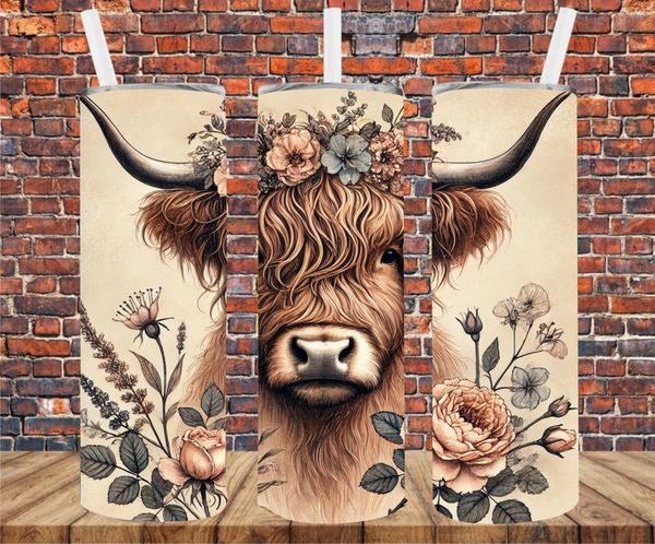 Country Cows - Sublimation Tumbler Wrap