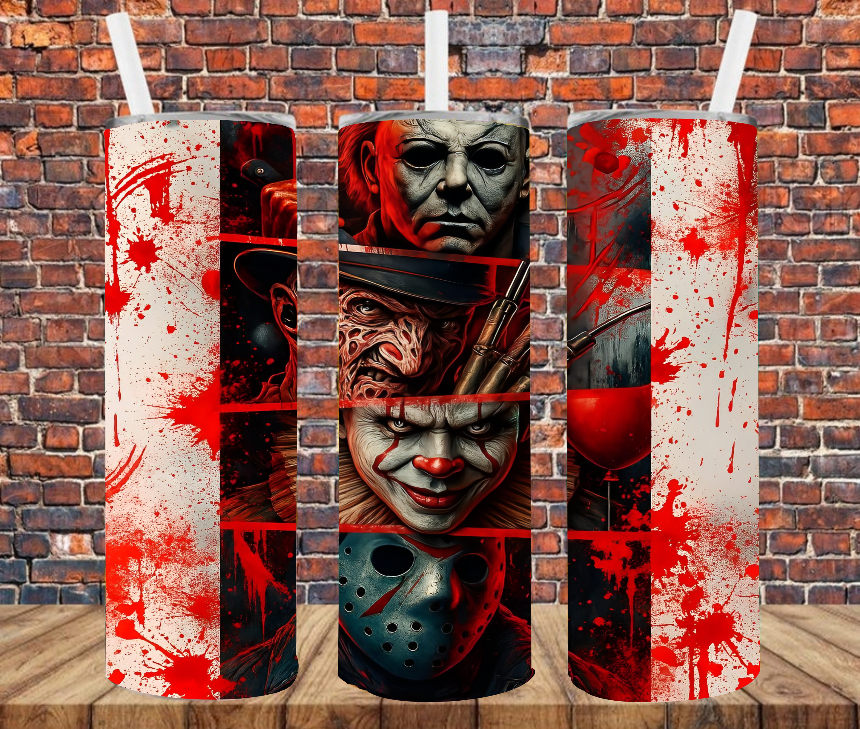 Horror - Sublimation Tumbler Wrap