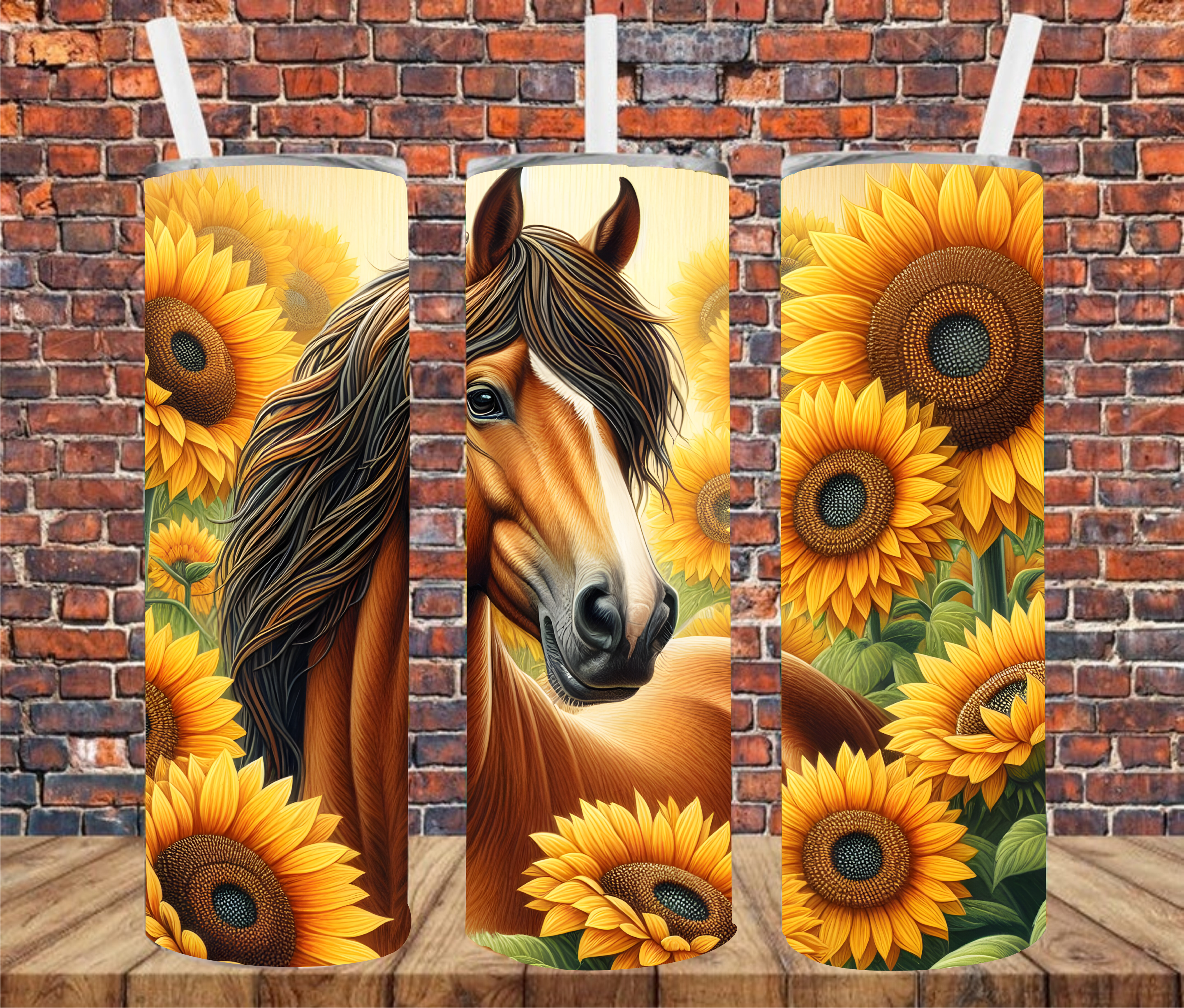 Country Horse - Sublimation Tumbler Wrap