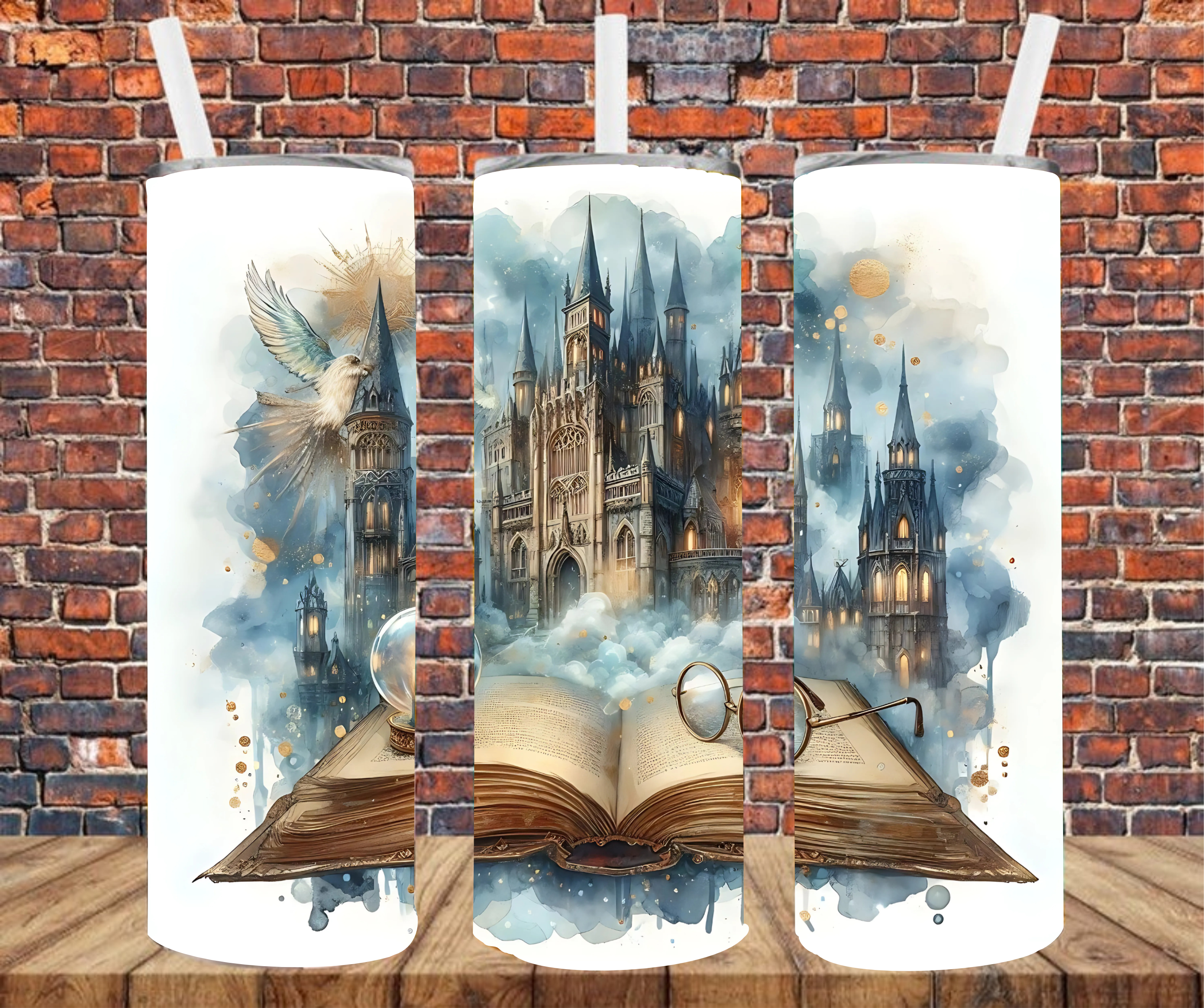 Character Wizard - Tumbler Wrap - Sublimation Transfer