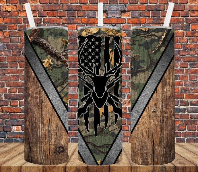 Hunting - Tumbler Wrap Sublimation Transfers