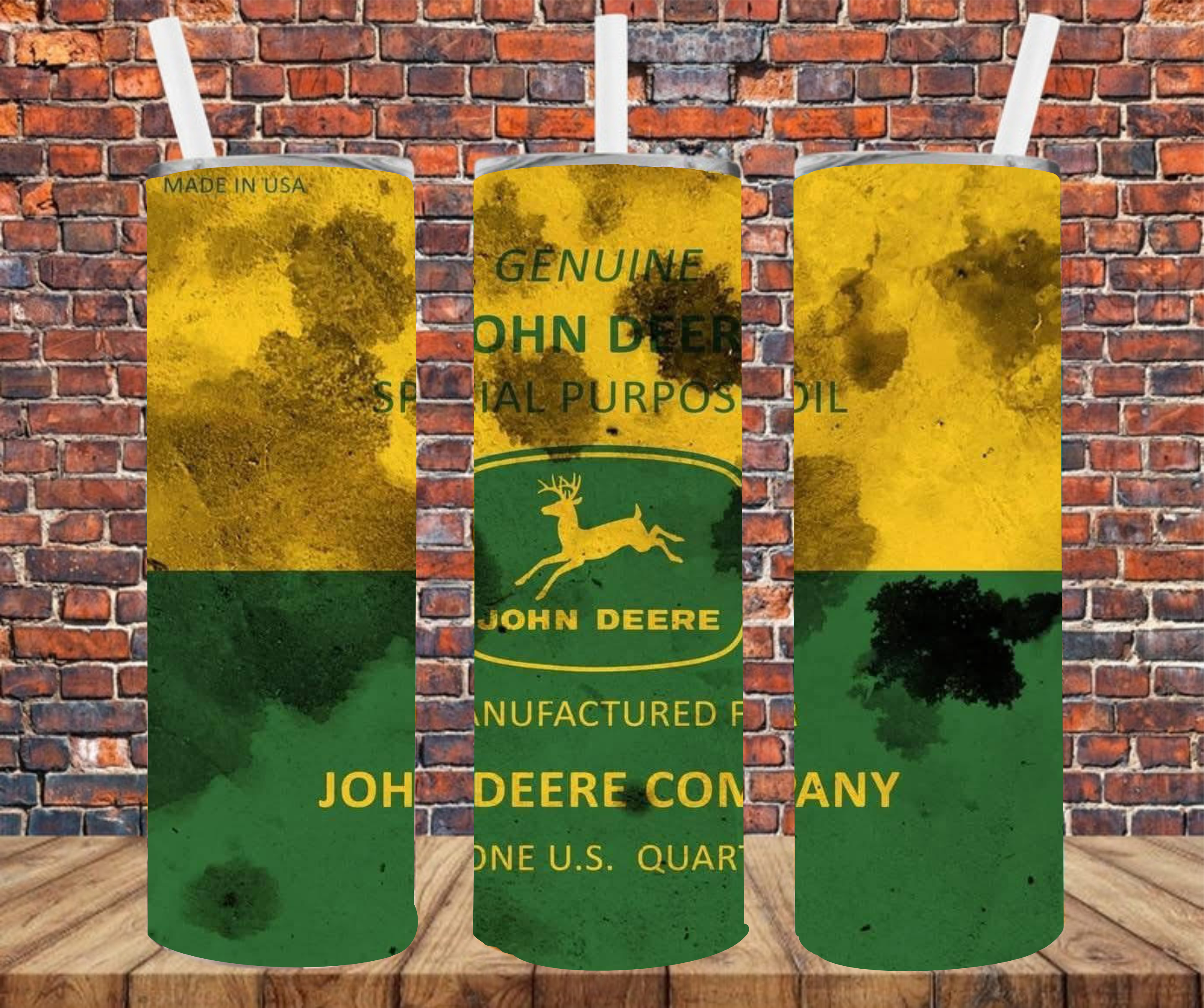 Motor Oil - Sublimation Tumbler Wrap