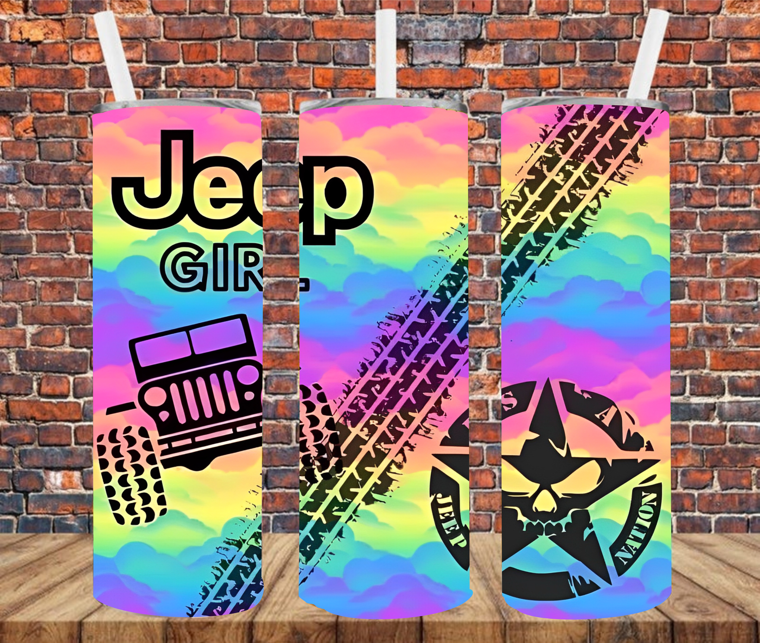 Off Road Girl - Tumbler Wrap - Sublimation Transfer