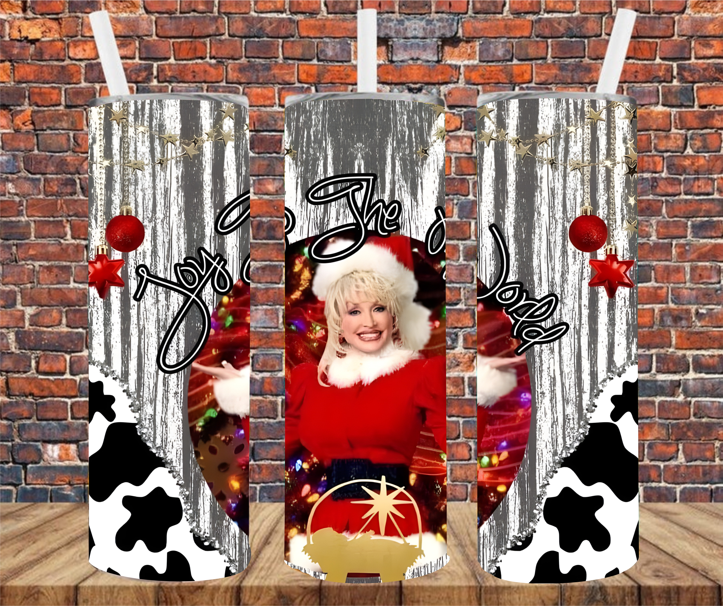 Christmas Character - Tumbler Wrap - Sublimation Transfers