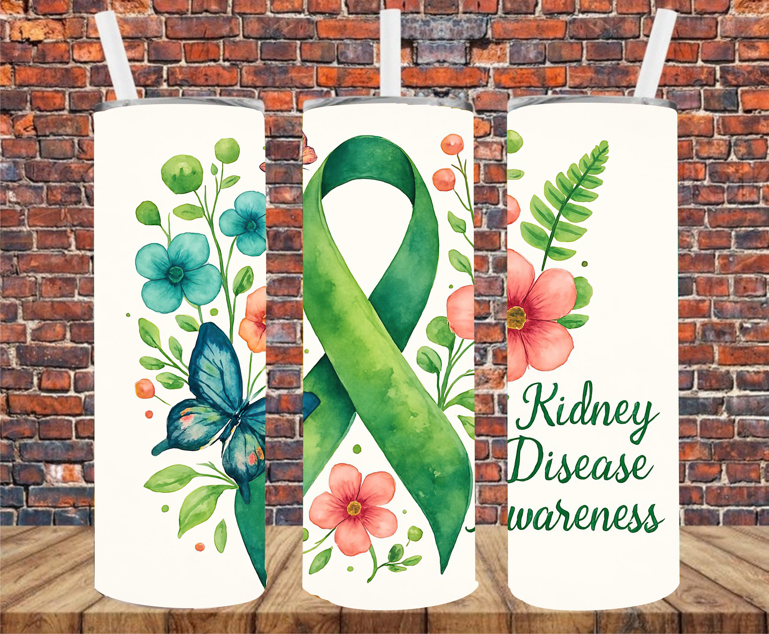 Kidney Disease Awareness - Tumbler Wrap - Sublimation Transfer