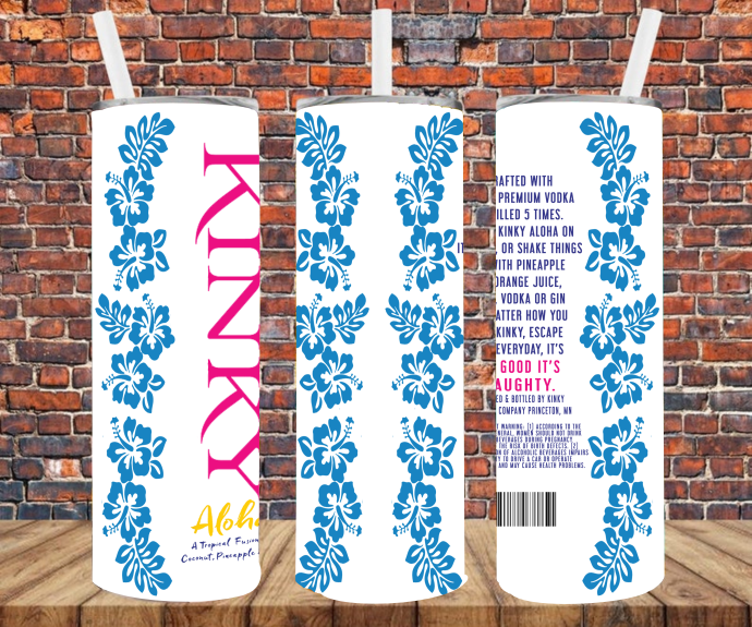 Adult Beverages- Tumbler Wrap Sublimation Transfers