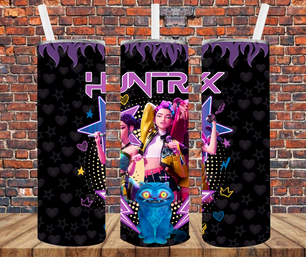 Popular Kids  - Tumbler Wrap - Sublimation Transfers