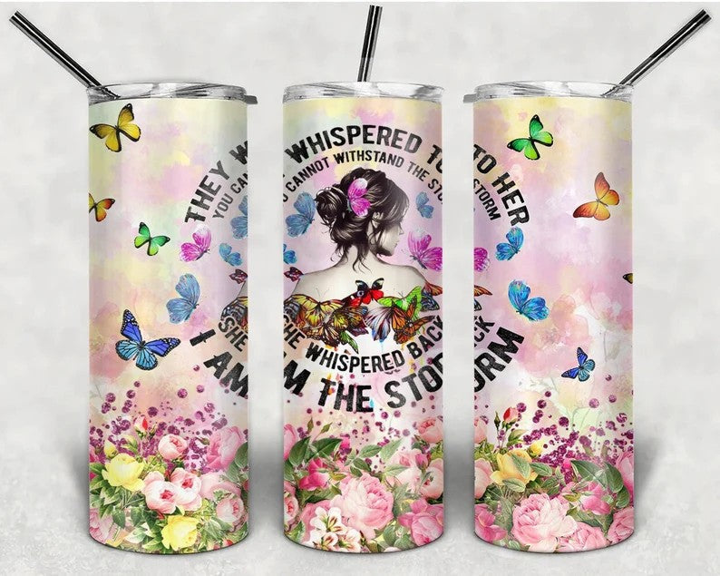 I Am the Storm - Tumbler Wrap Sublimation Transfers