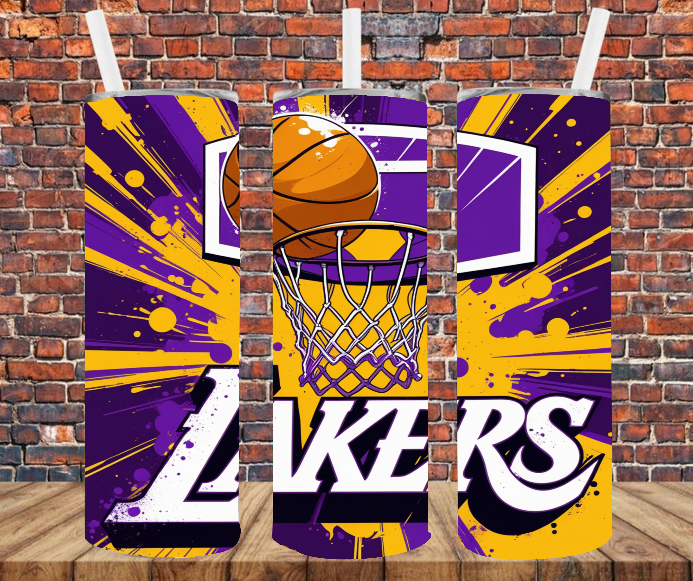 Basketball - Tumbler Wrap - Sublimation Transfer