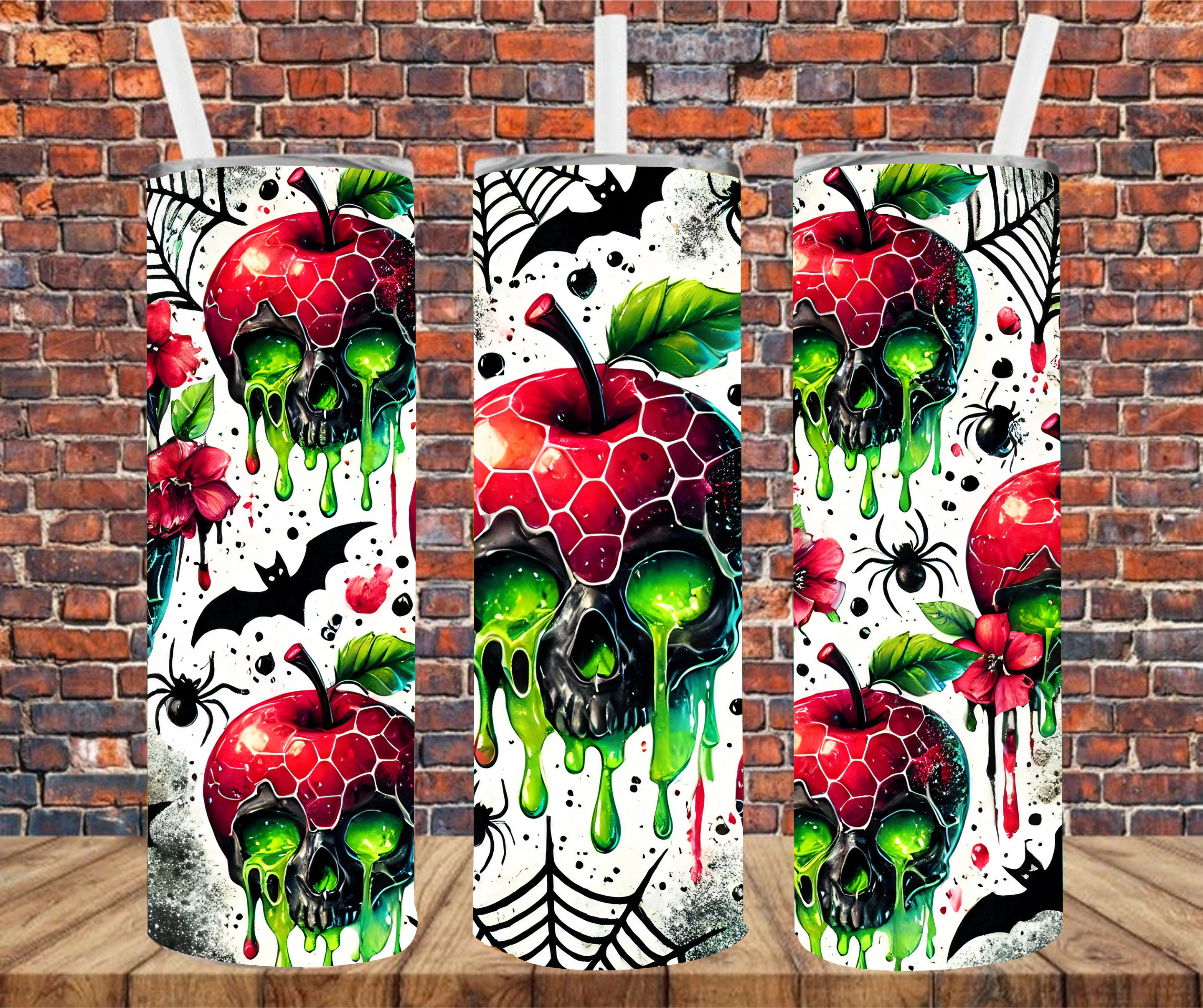 Poison Apple - Tumbler Wrap - Sublimation Transfer