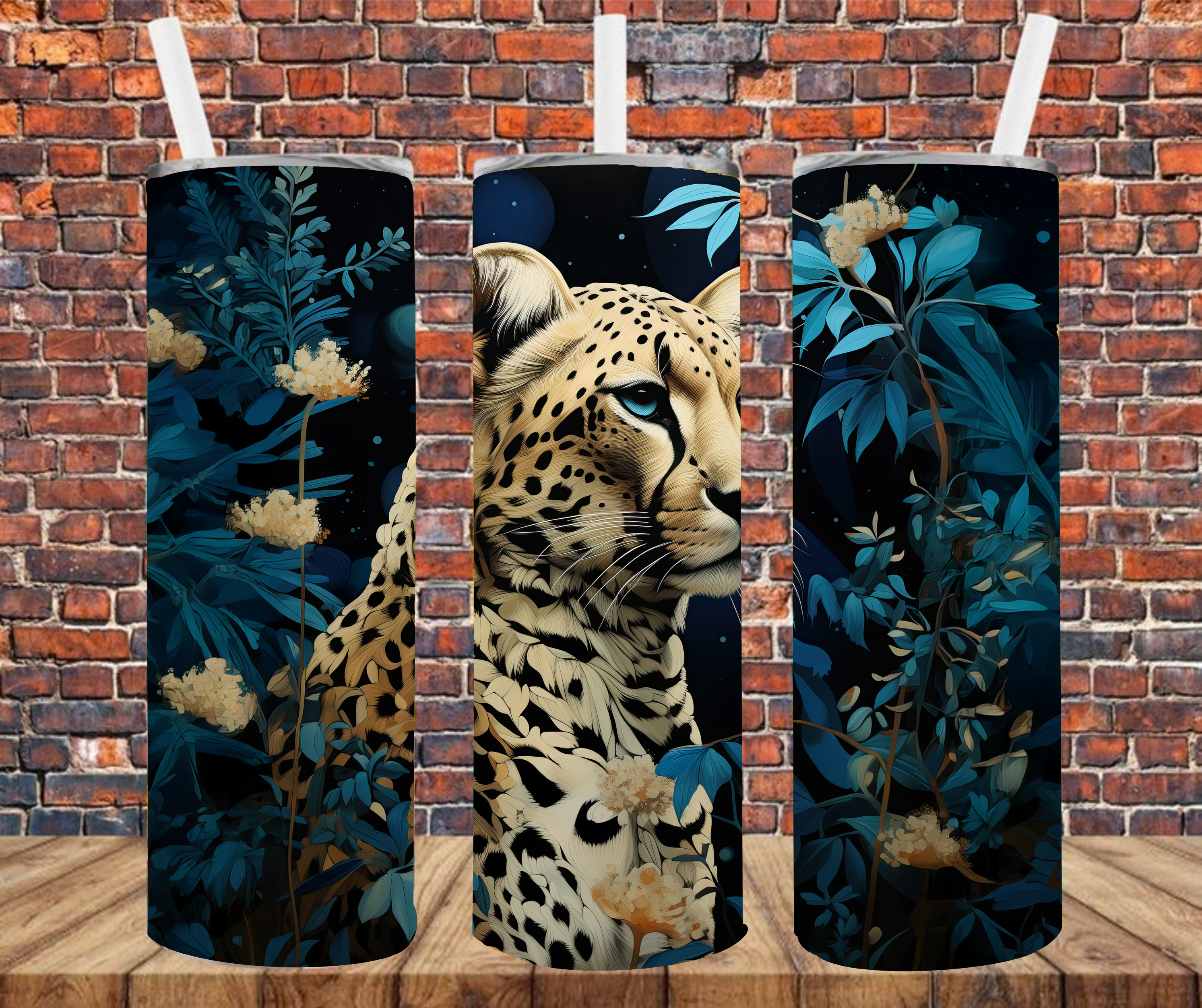 Leopard - Tumbler Wrap - Sublimation Transfers