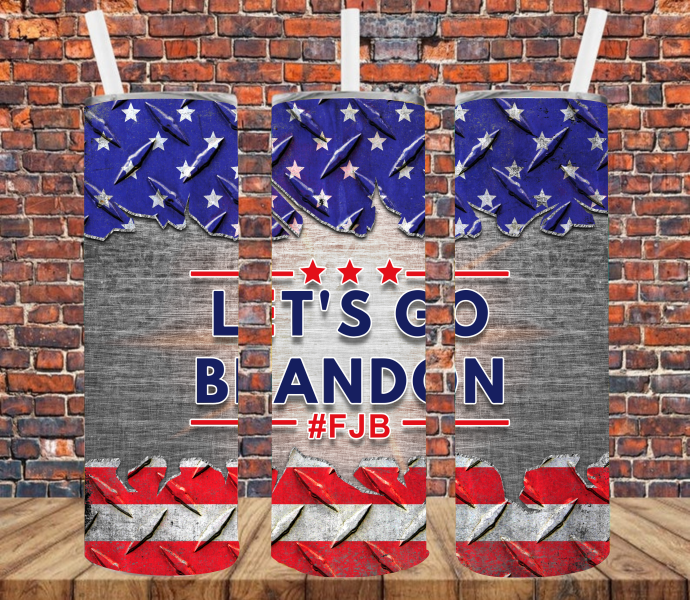 Let's Go Brandon - Tumbler Wrap Sublimation Transfers