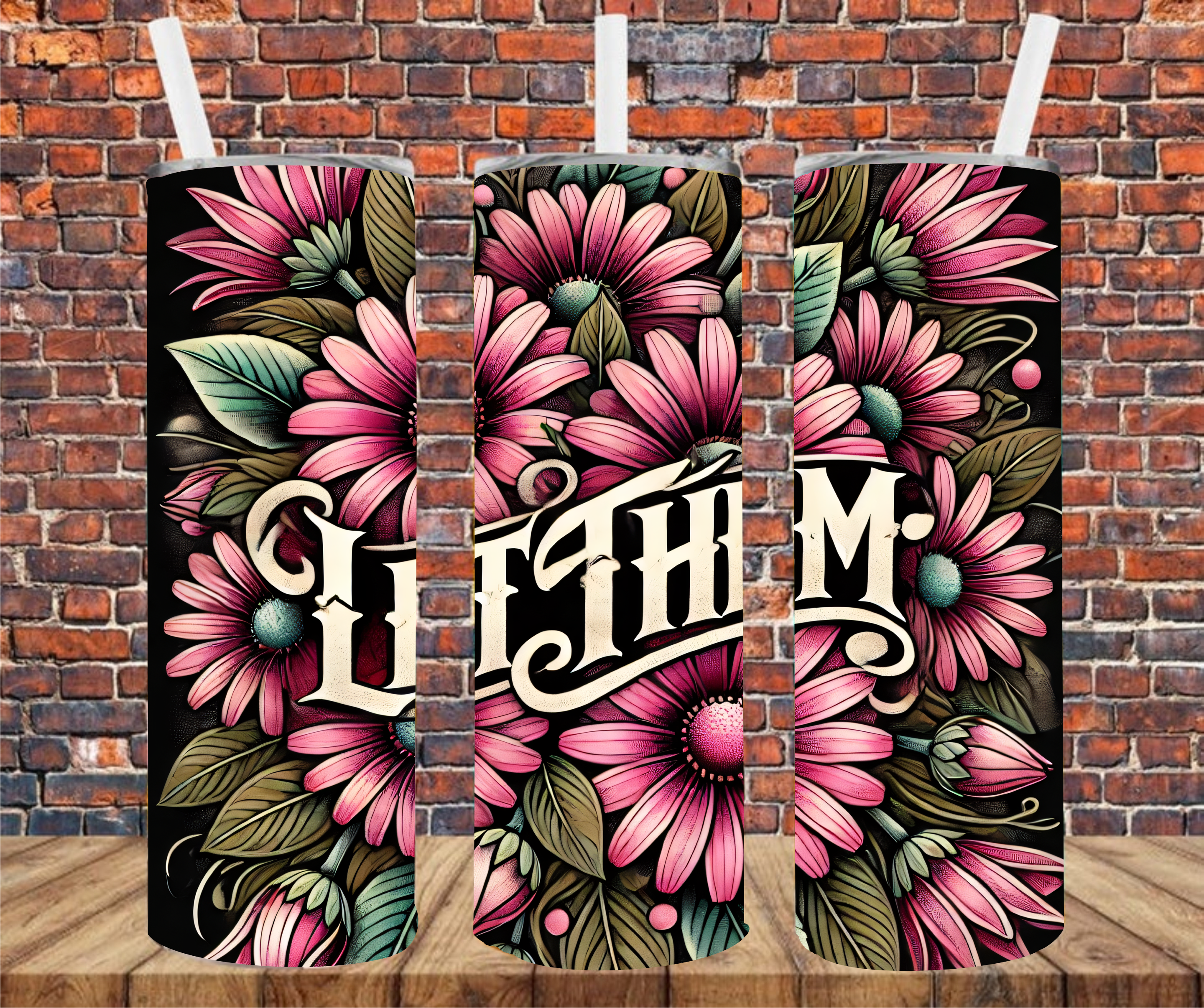 Let Them - Tumbler Wrap - Sublimation Transfers