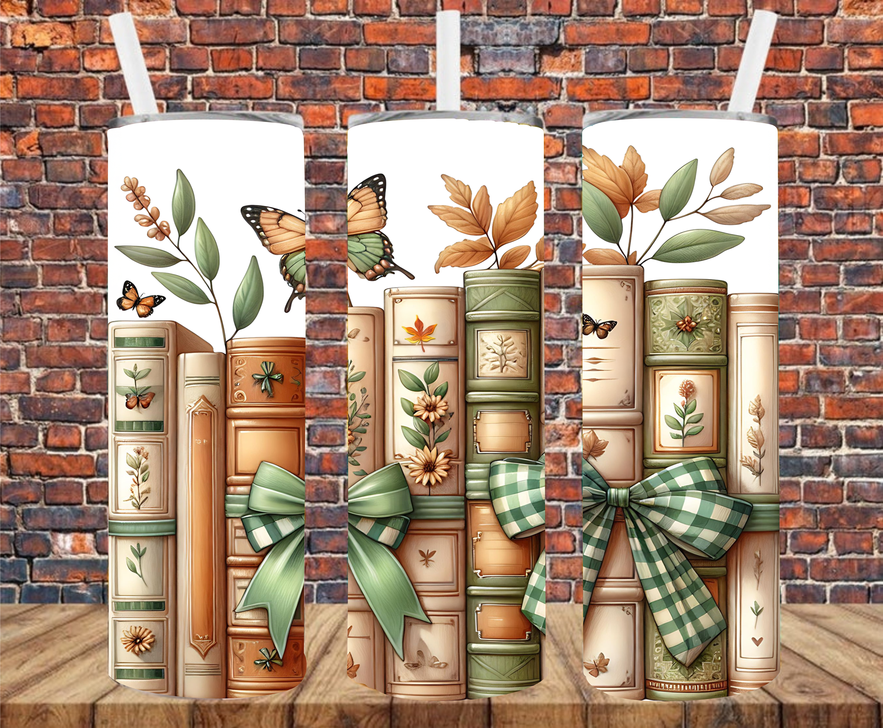 Book Lover - Tumbler Wrap - Sublimation Transfers