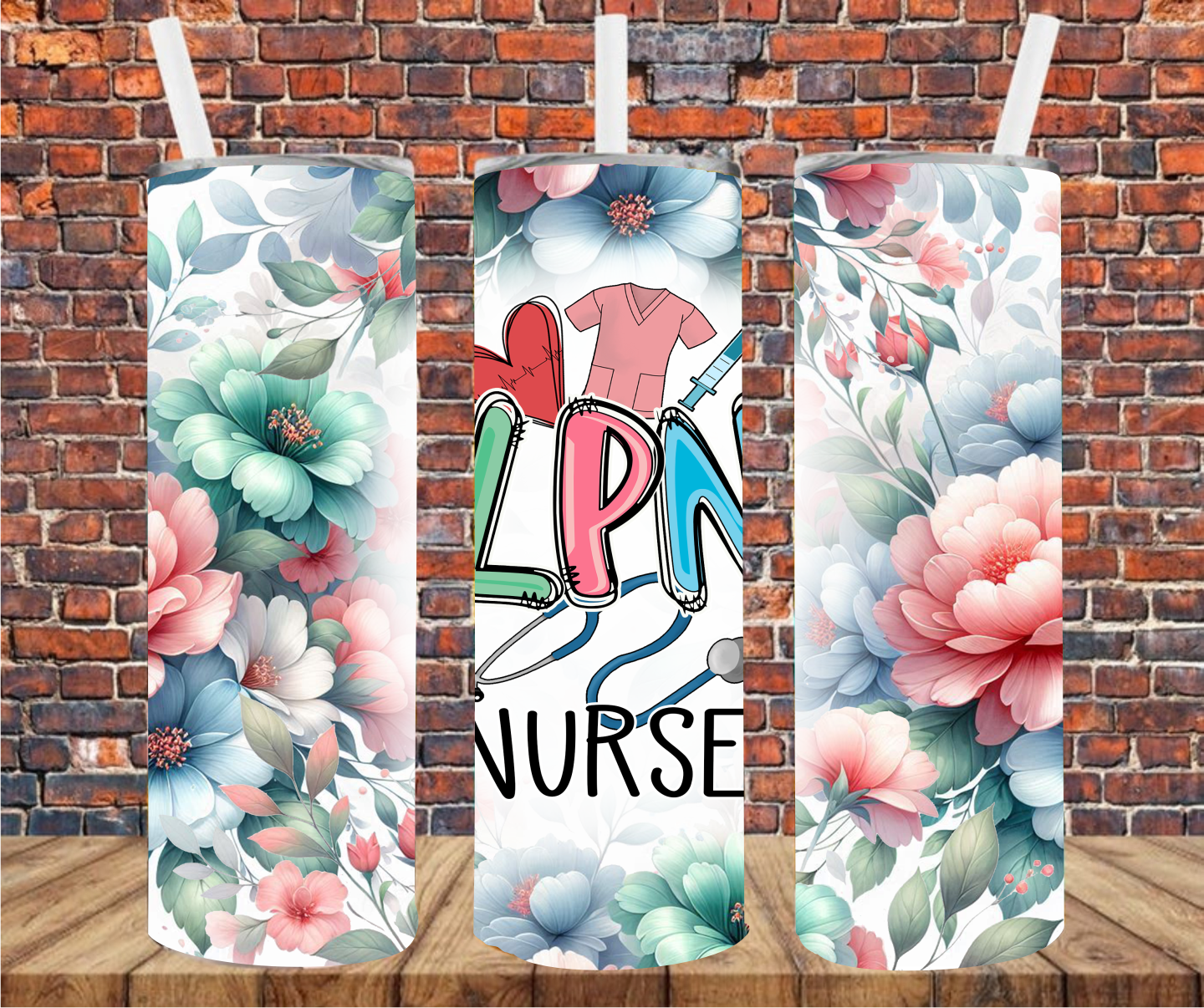 LPN - Tumbler Wrap - Sublimation Transfers