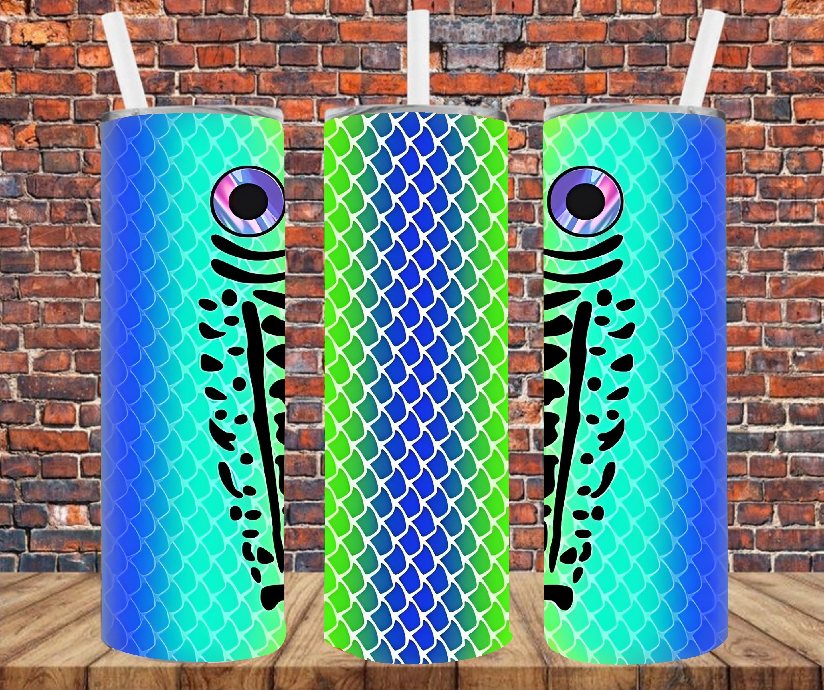 Fishing Lure - Tumbler Wrap - Sublimation Transfer