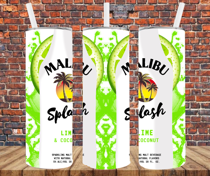 Adult Beverages- Tumbler Wrap Sublimation Transfers