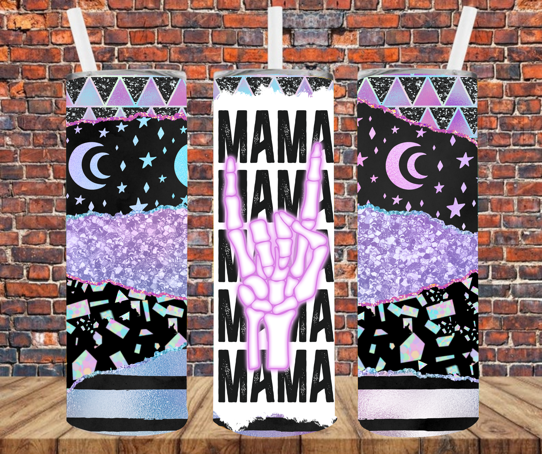 Mystical Mama - Tumbler Wrap - Sublimation Transfers