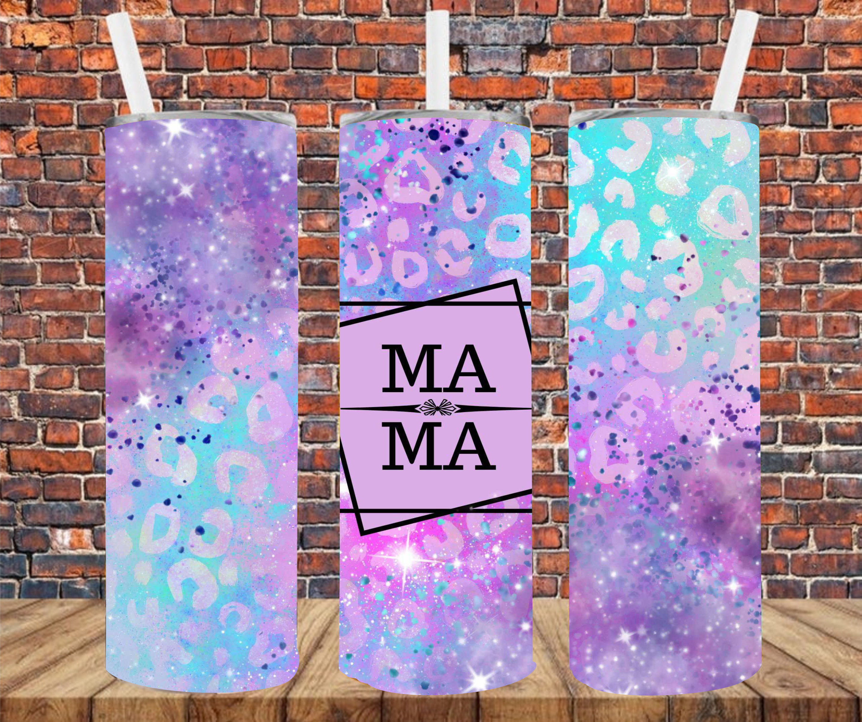 Mama - Tumbler Wrap - Sublimation Transfer