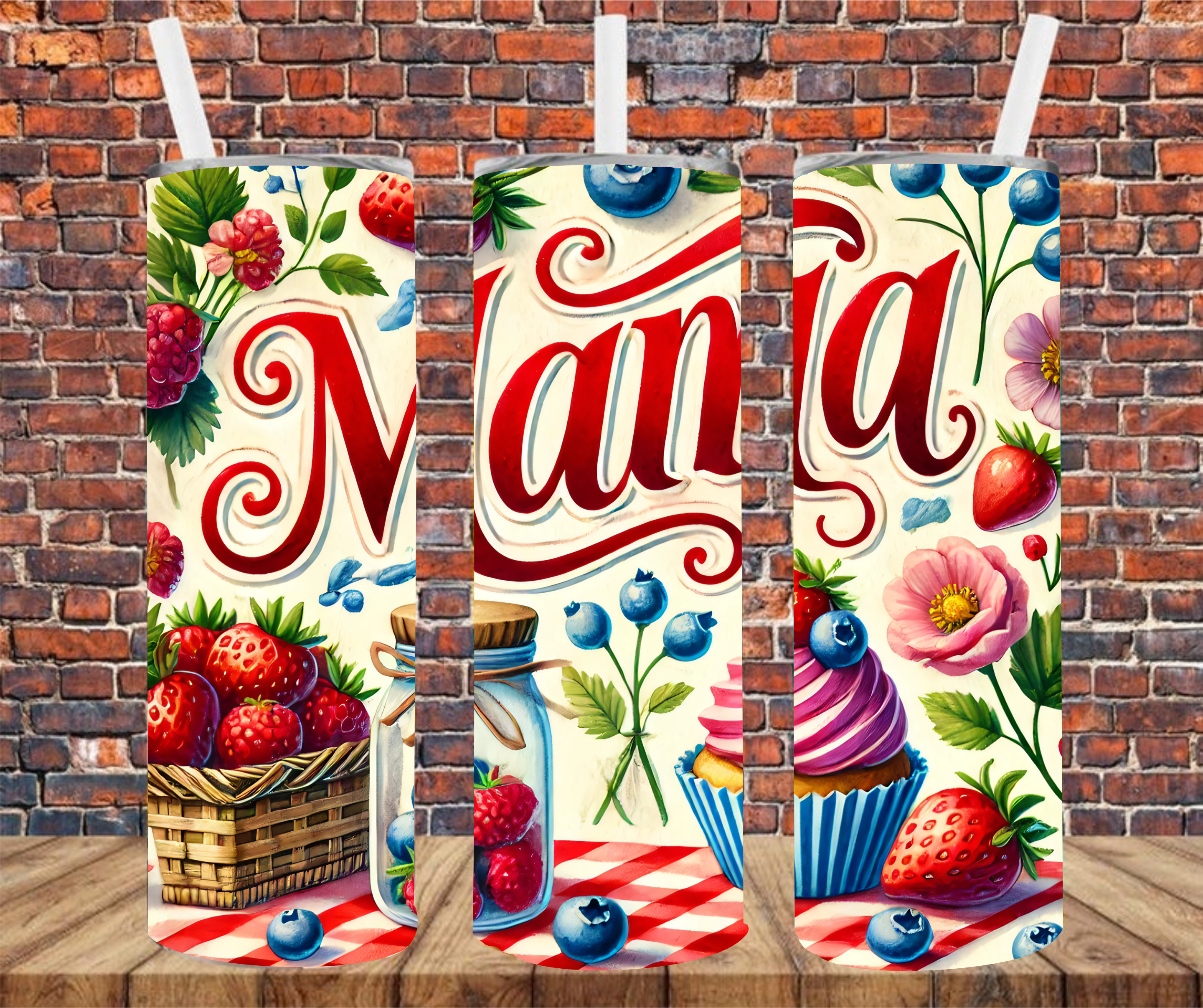 Mama - Tumbler Wrap - Sublimation Transfer