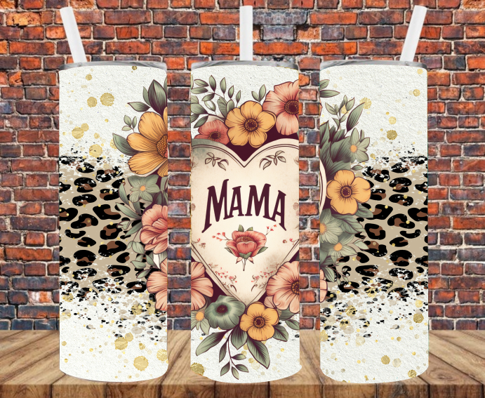 Mama - Tumbler Wrap - Sublimation Transfers