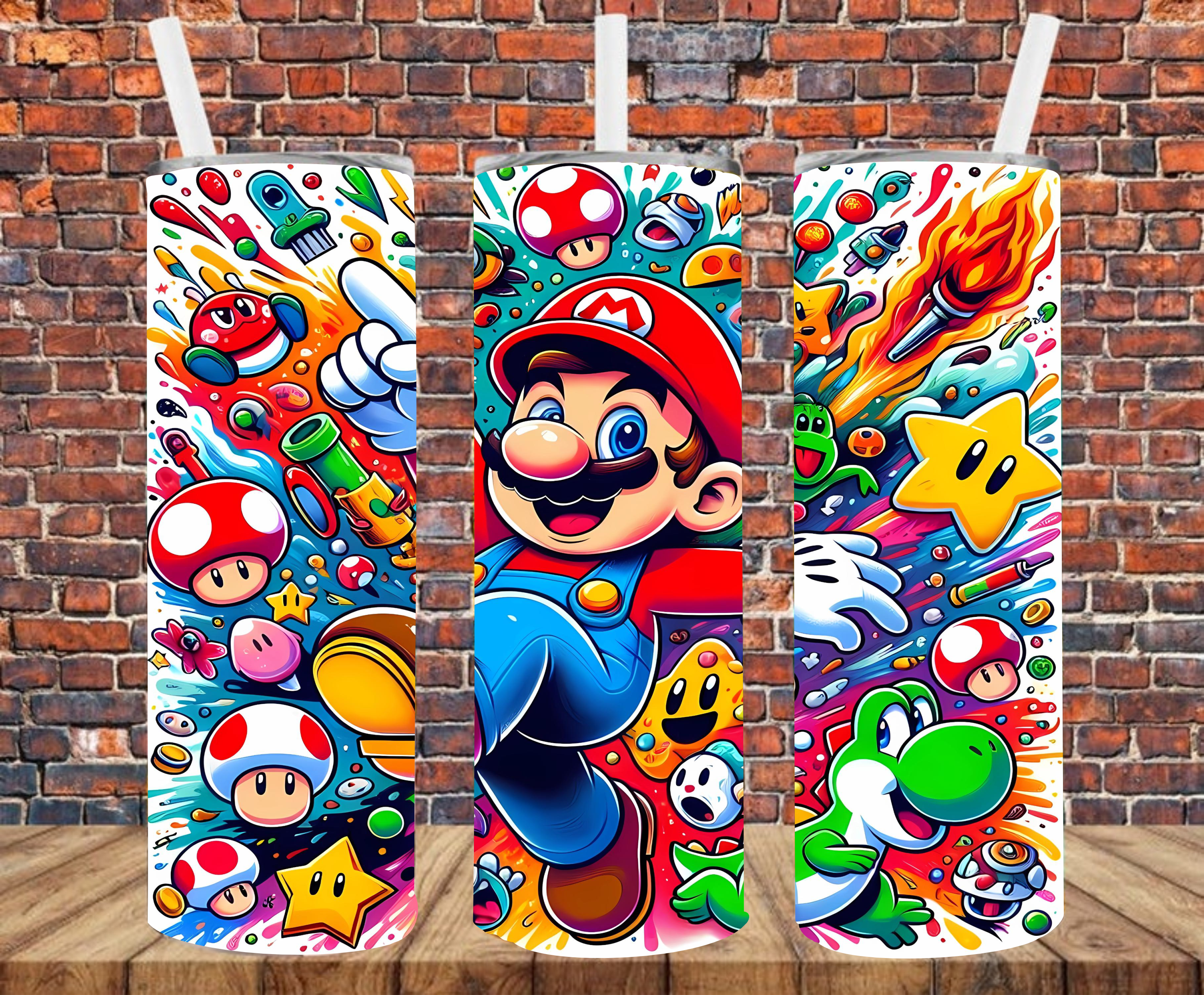 Character - Tumbler Wrap - Sublimation Transfers