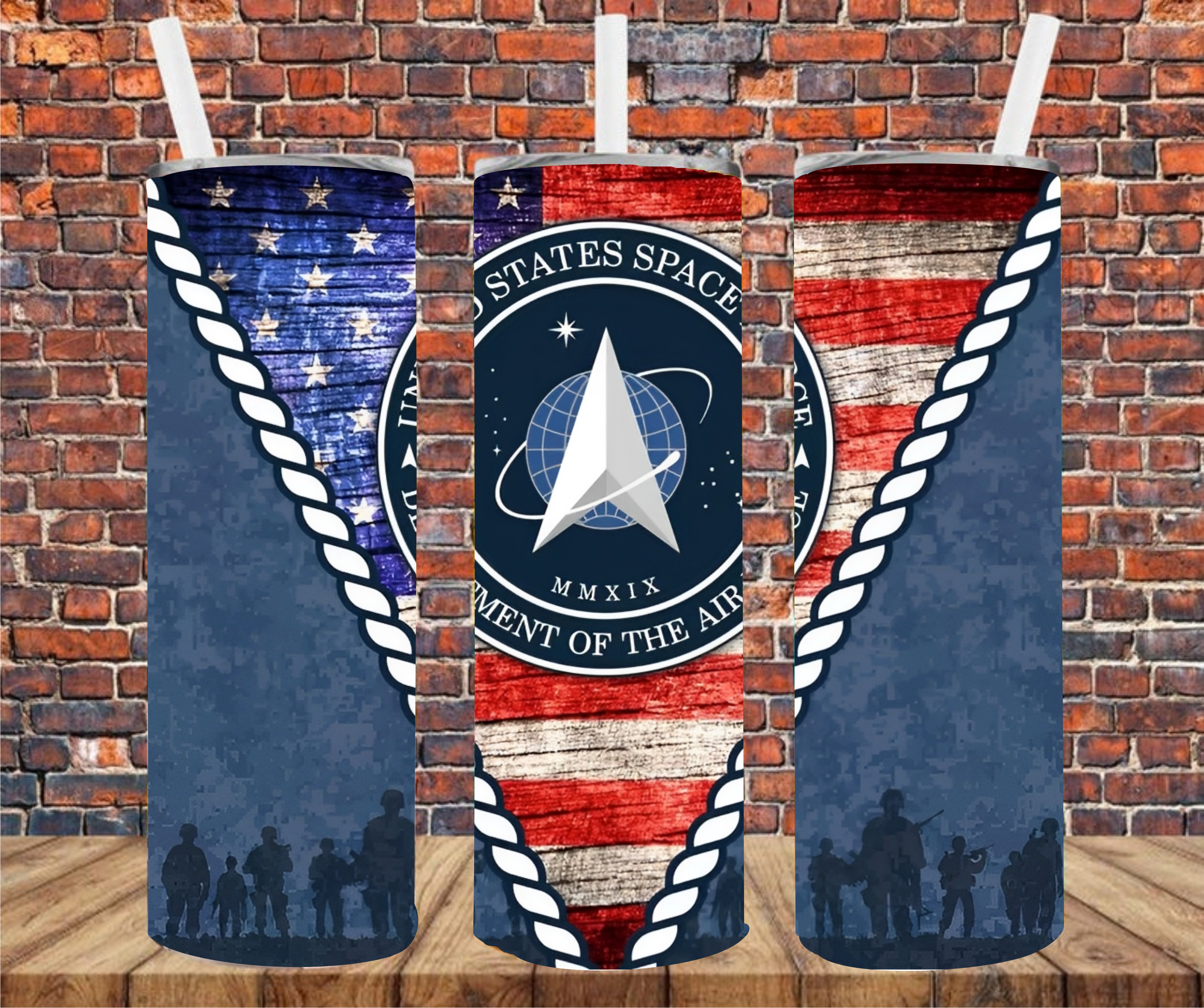 Military - Tumbler Wrap - Sublimation Transfer