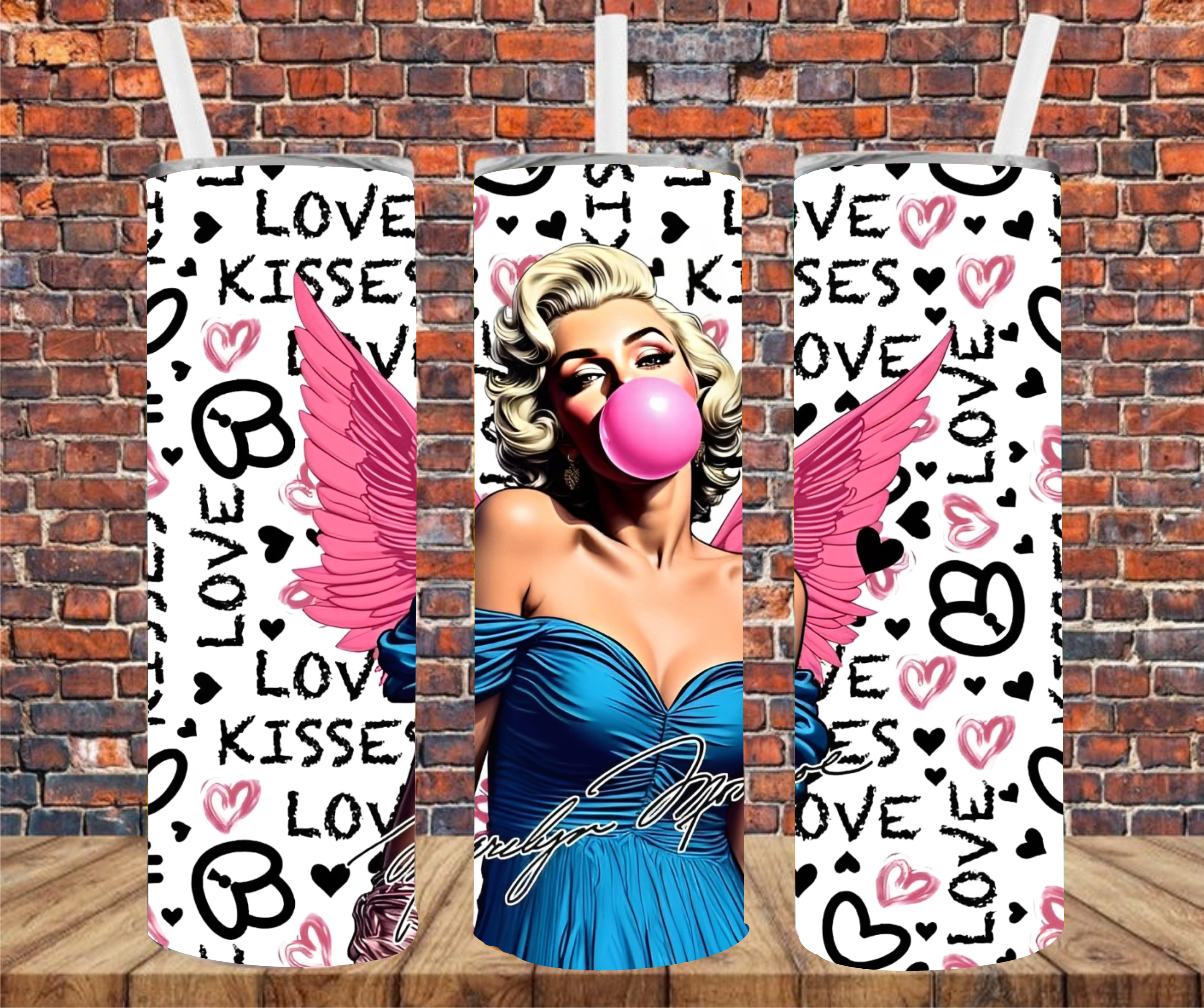 Legendary Actress - Tumbler Wrap - Vinyl Transfers