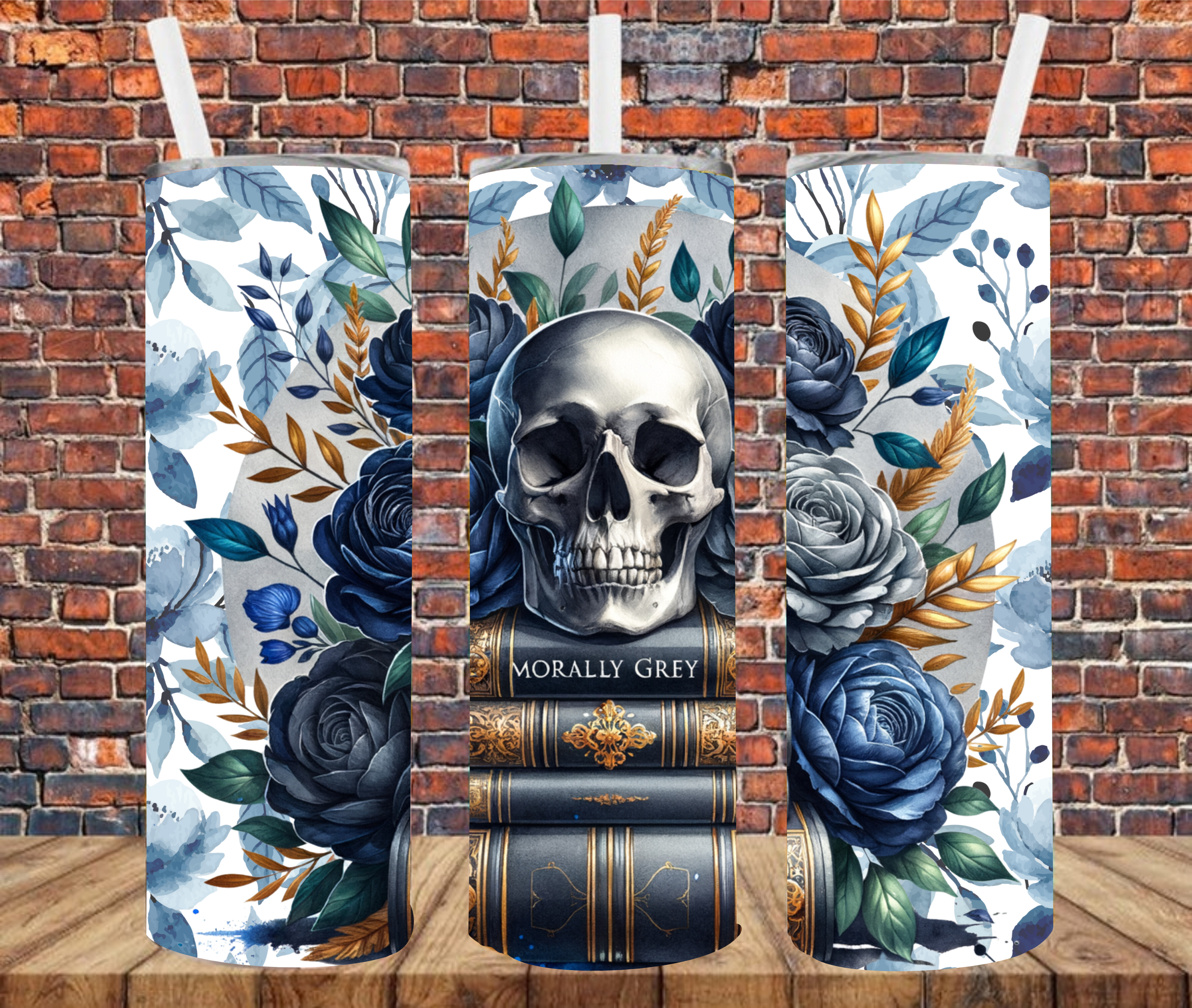 Morally Grey - Tumbler Wrap - Sublimation Transfers