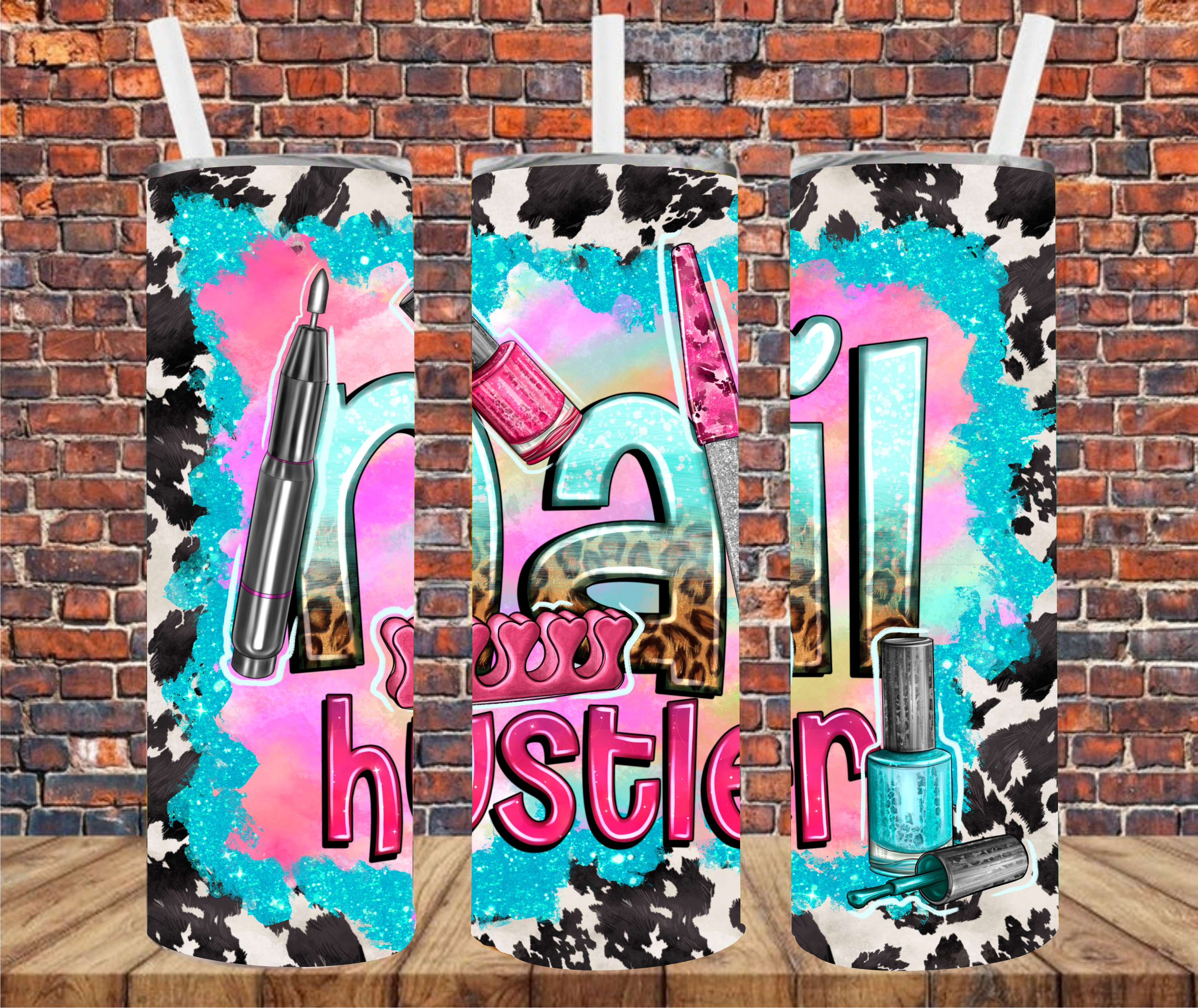 Nail Hustler - Sublimation Tumbler Wrap