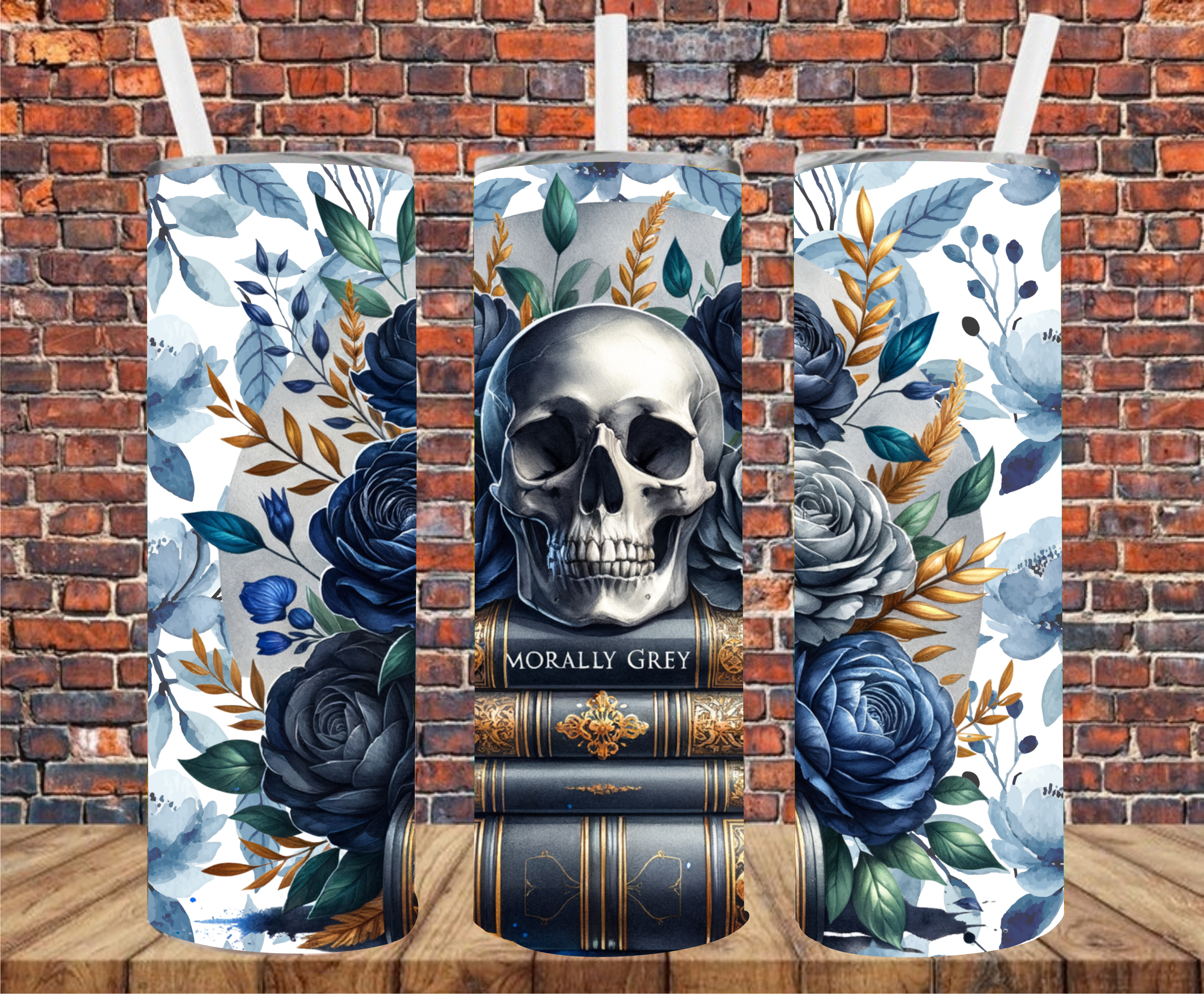 Morally Grey - Tumbler Wrap - Sublimation Transfer