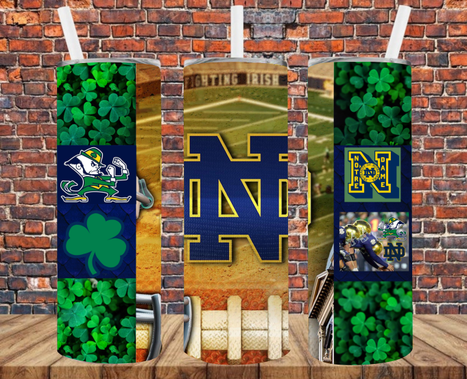 College Football Indiana - Tumbler Wrap - Sublimation Transfers
