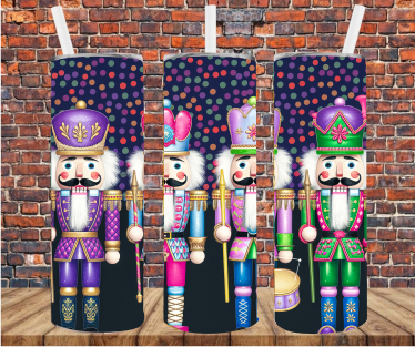 Nutcrackers - Tumbler Wrap - Sublimation Transfer