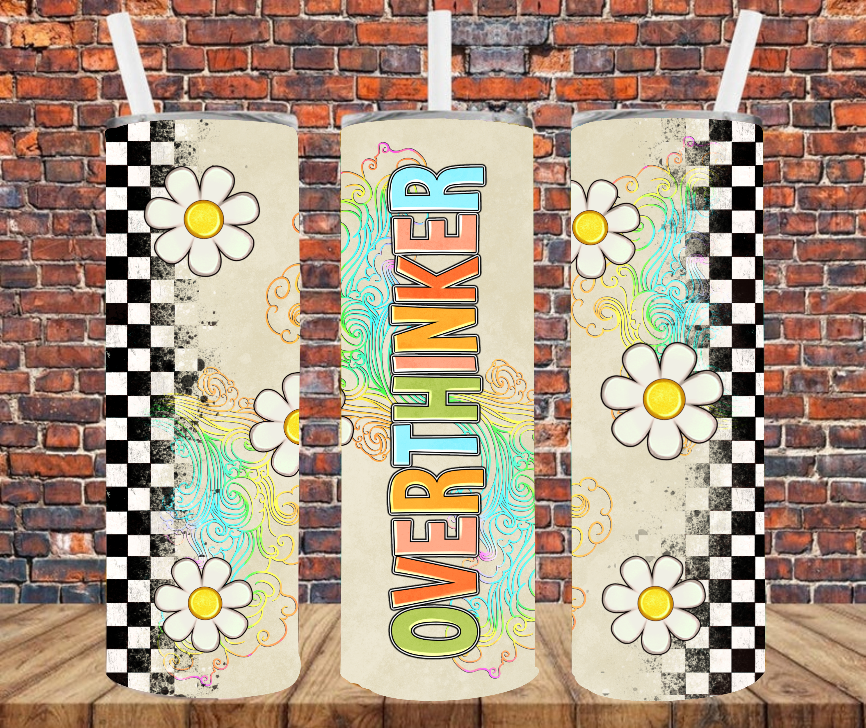 Overthinker - Sublimation Tumbler Wrap