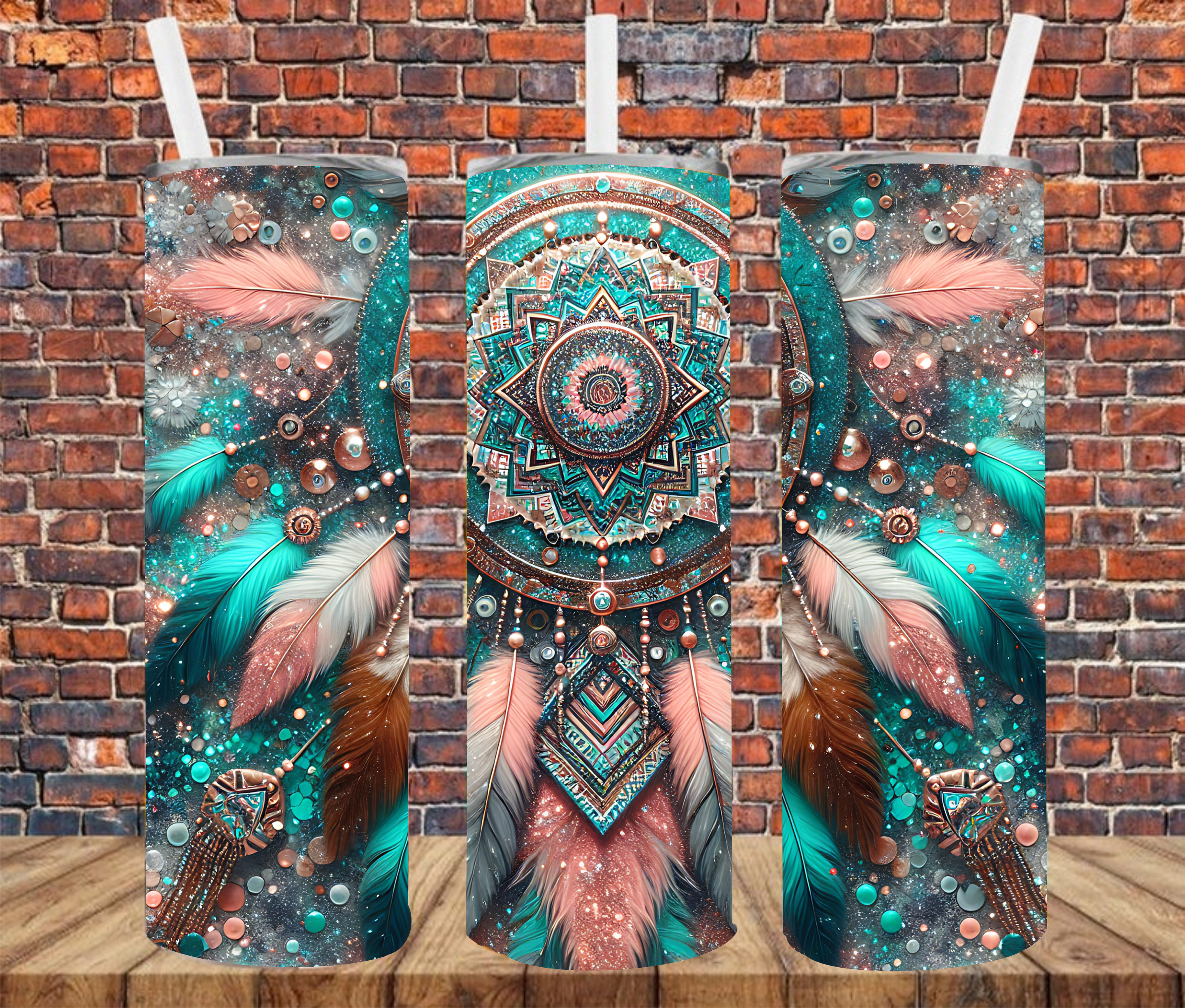 Dream Catcher - Tumbler Wrap - Sublimation Transfers