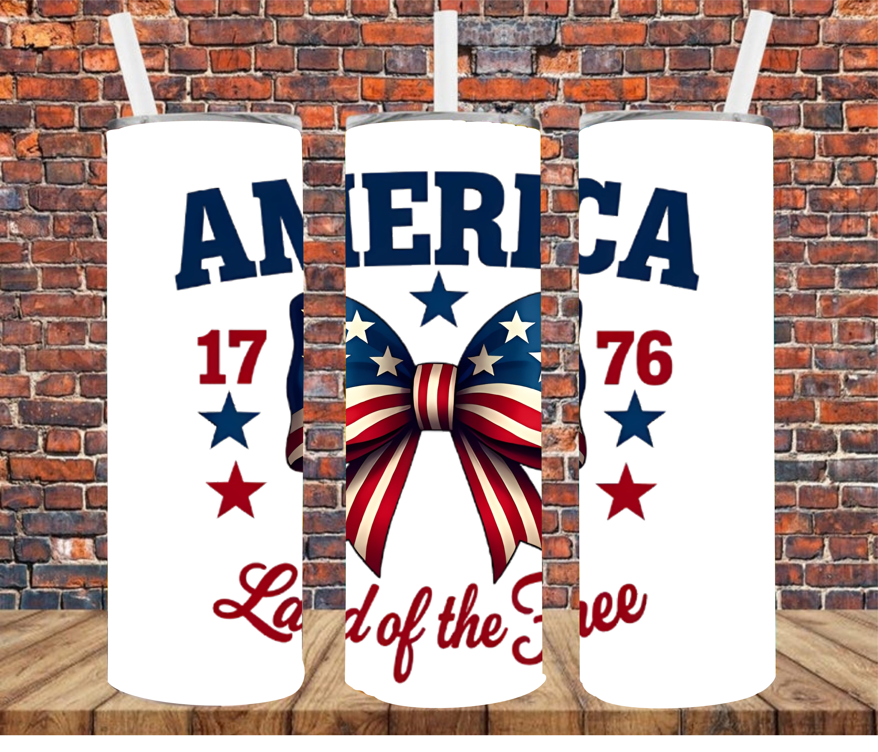 America - Tumbler Wrap - Sublimation Transfer